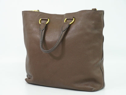 PRADA 2WAY ショルダーバッグ ブラウン