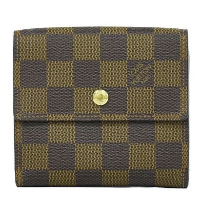 LOUIS VUITTON ポルトフォイユ エリーズ ダミエ エベヌ 折財布 N61654