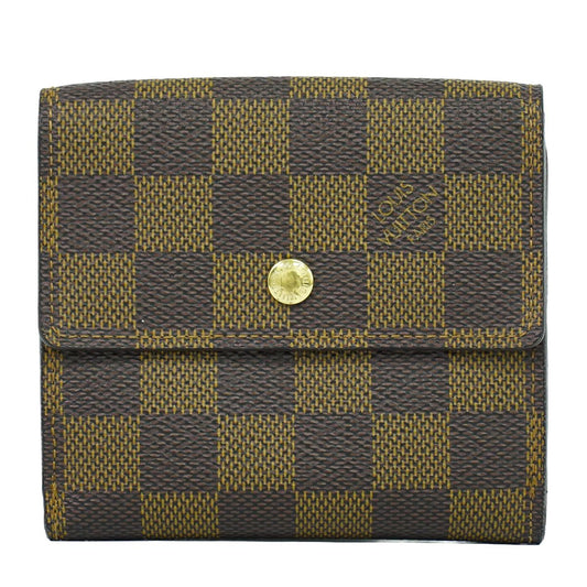 LOUIS VUITTON ポルトフォイユ エリーズ ダミエ エベヌ 折財布 N61654