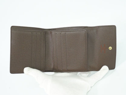 LOUIS VUITTON ポルトフォイユ エリーズ ダミエ エベヌ 折財布 N61654