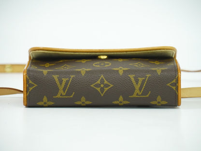 LOUIS VUITTON ポシェット フロランティーヌ モノグラム ウエストポーチ M51855