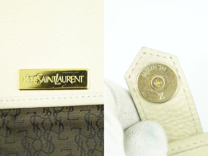 YVES SAINT LAURENT ショルダーバッグ クリーム