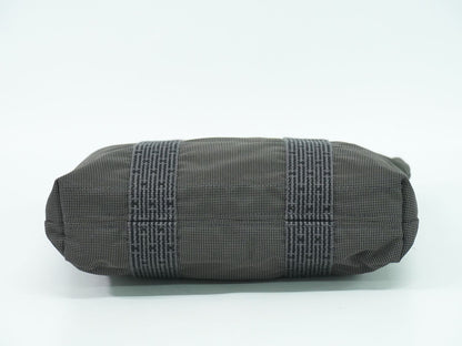 HERMES エールライン カバス トートバッグ グレー