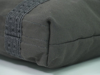 HERMES エールライン カバス トートバッグ グレー