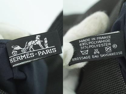 HERMES エールライン カバス トートバッグ グレー