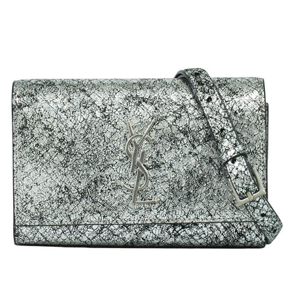 SAINT LAURENT カサンドラ ウエストポーチ シルバー