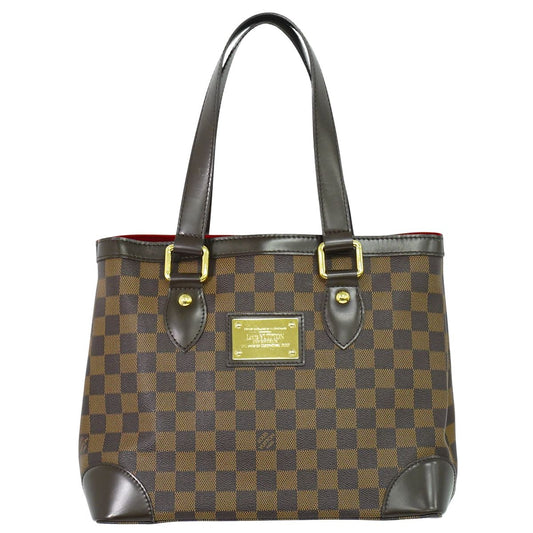 LOUIS VUITTON ハムステッド PM ダミエ エベヌ トートバッグ N51205