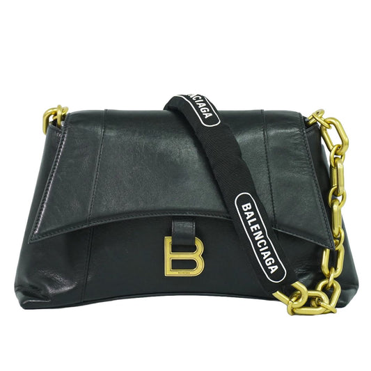 BALENCIAGA ダウンタウン ショルダーバッグ ブラック 689058
