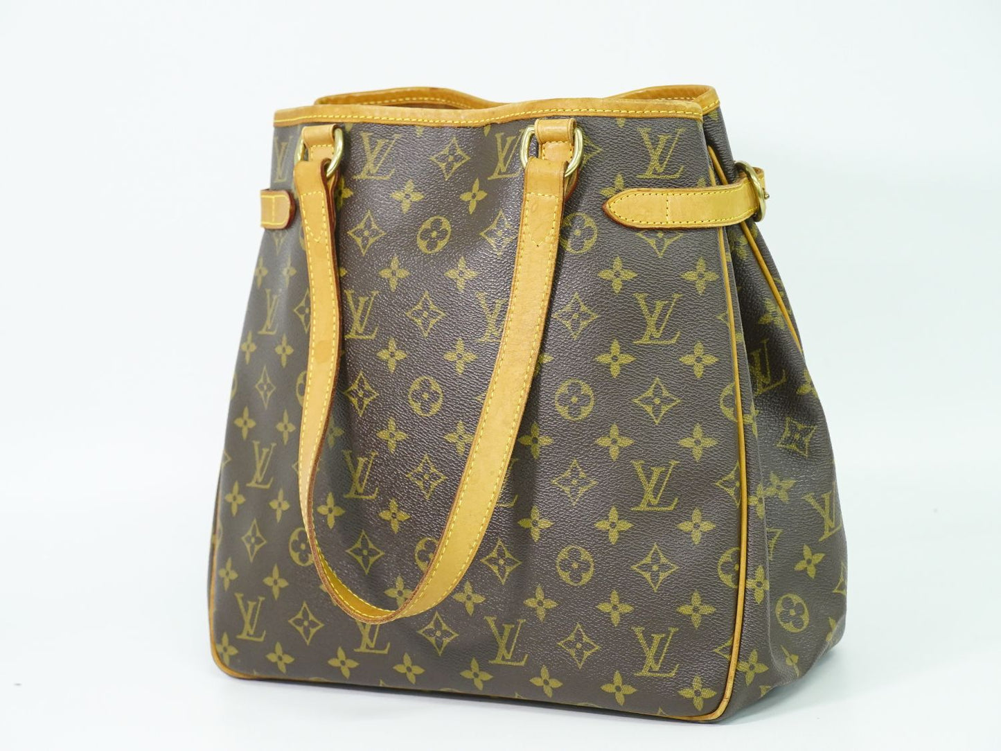 LOUIS VUITTON バティニョール ヴェルティカル モノグラム トートバッグ M51153