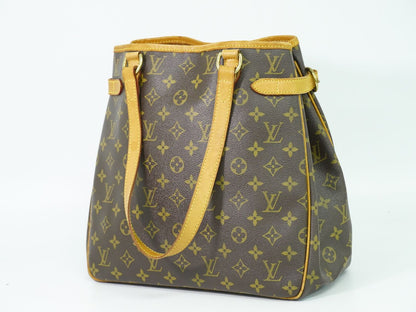 LOUIS VUITTON バティニョール ヴェルティカル モノグラム トートバッグ M51153