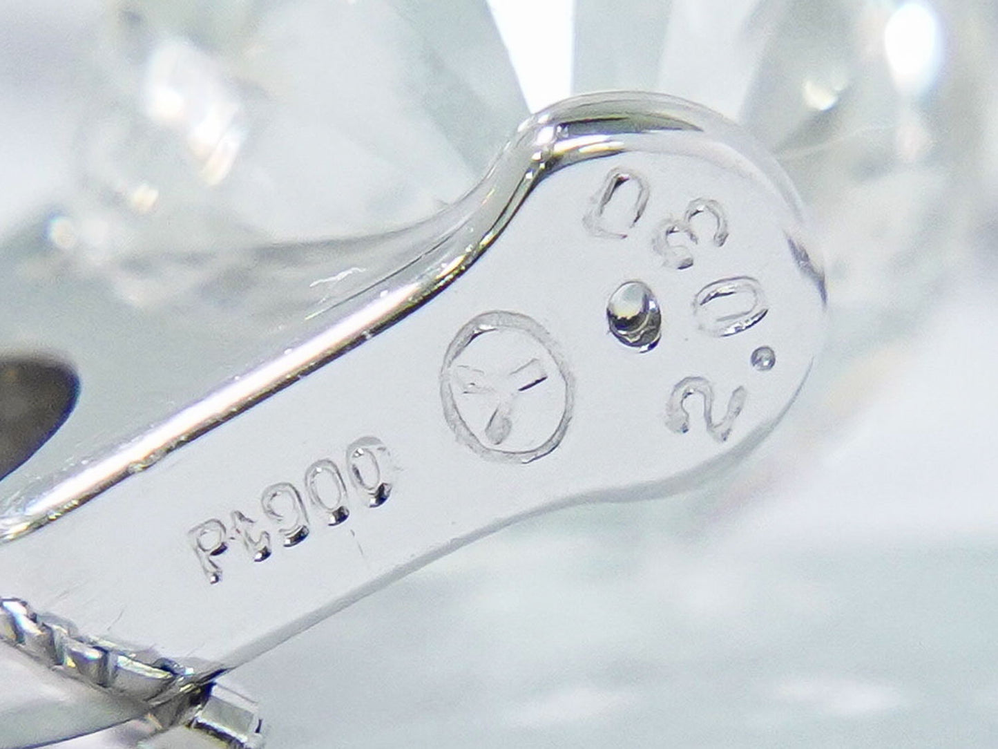 ダイヤモンド 2.030ct Pt900 Pt850 ネックレス プラチナ