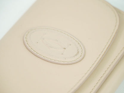 Cartier 折財布 ピンク