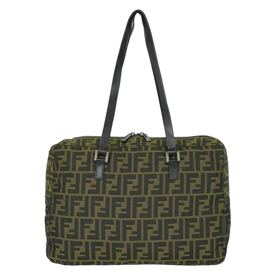 FENDI ズッカ ショルダーバッグ ブラウン 8BH031