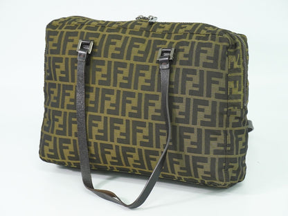 FENDI ズッカ ショルダーバッグ ブラウン 8BH031