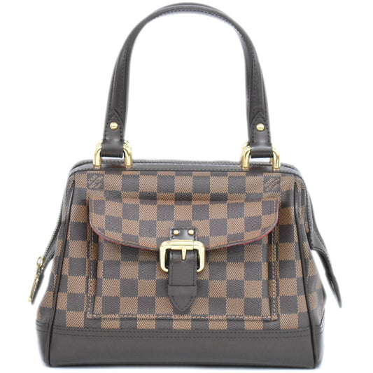 LOUIS VUITTON ナイツブリッジ ダミエ エベヌ ハンドバッグ ブラウン N51201