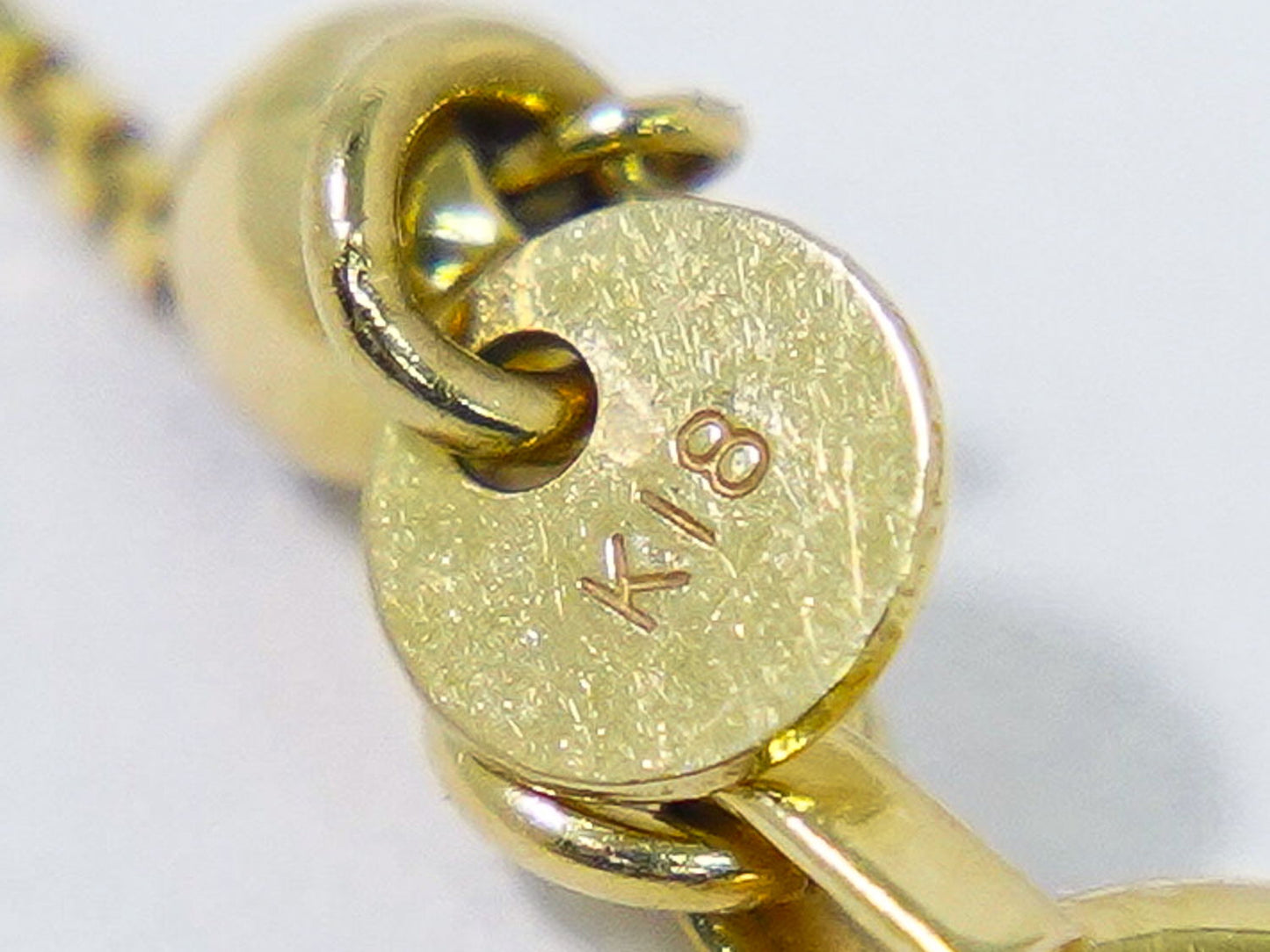 ダイヤモンド 0.45ct K18 YG ネックレス イエローゴールド