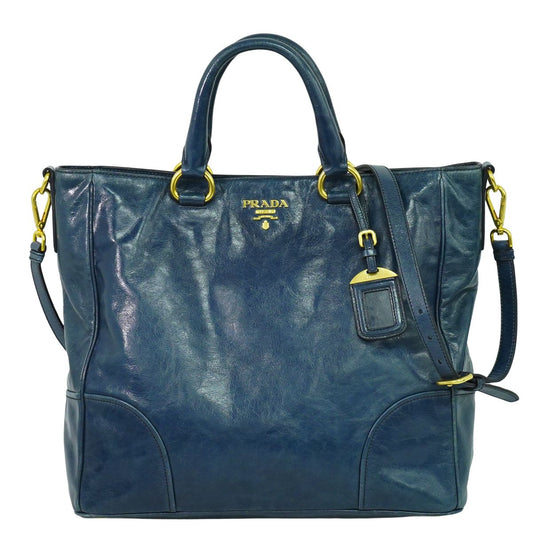 PRADA 2WAY ブルー系 BN2326