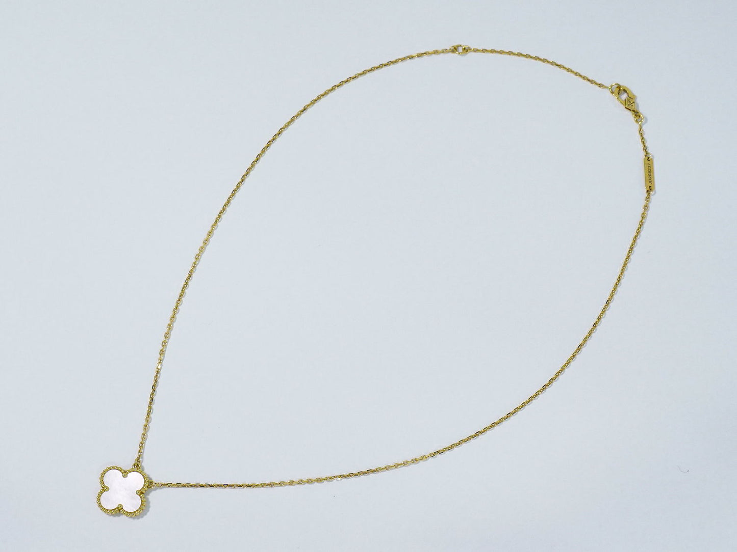 Van Cleef & Arpels ヴィンテージ アルハンブラ Au750 YG ネックレス