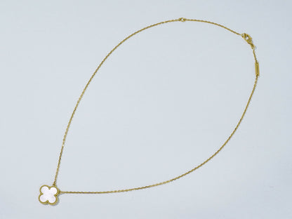 Van Cleef & Arpels ヴィンテージ アルハンブラ Au750 YG ネックレス