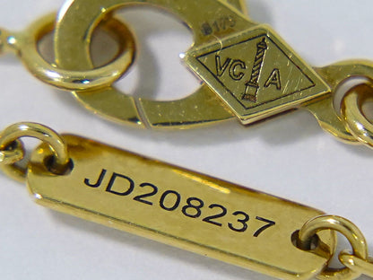 Van Cleef & Arpels ヴィンテージ アルハンブラ Au750 YG ネックレス
