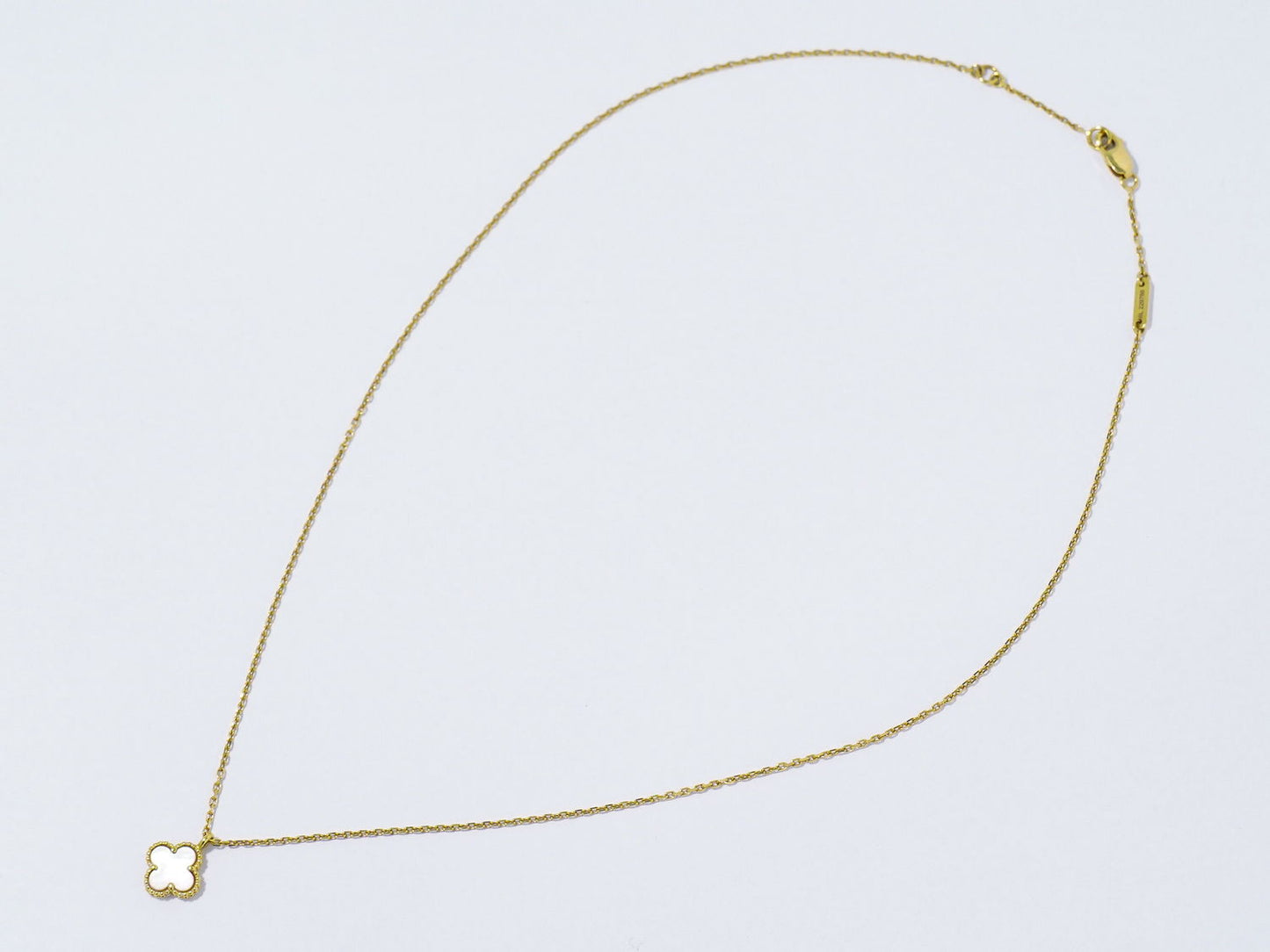 Van Cleef & Arpels スウィート アルハンブラ 750 YG ネックレス