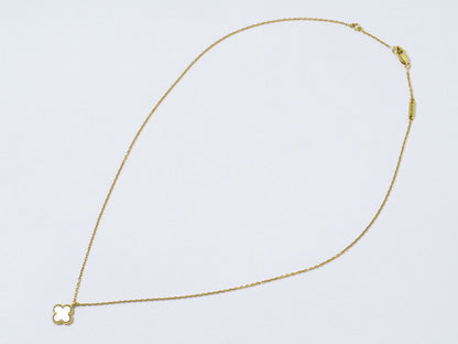 Van Cleef & Arpels スウィート アルハンブラ 750 YG ネックレス