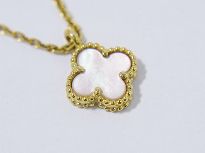 Van Cleef & Arpels スウィート アルハンブラ 750 YG ネックレス