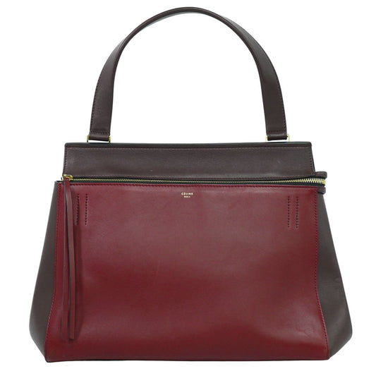 CELINE ハンドバッグ ボルドー