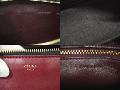 CELINE ハンドバッグ ボルドー