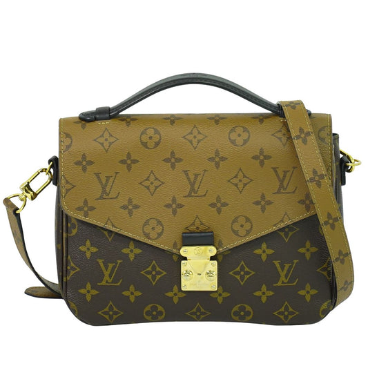 LOUIS VUITTON ポシェット メティス モノグラム リバース 2WAY ブラウン M44876