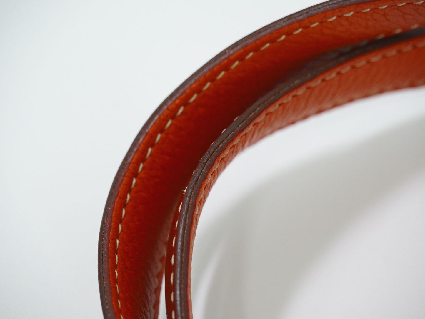 HERMES ドゥブルセンス 45 トートバッグ T刻 ブラウン系