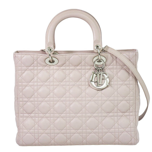 Christian Dior レディディオール 2WAY ショルダーバッグ ピンク