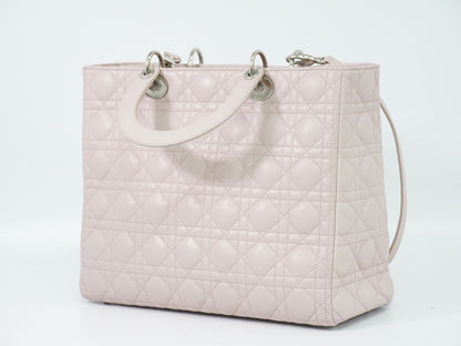 Christian Dior レディディオール 2WAY ショルダーバッグ ピンク