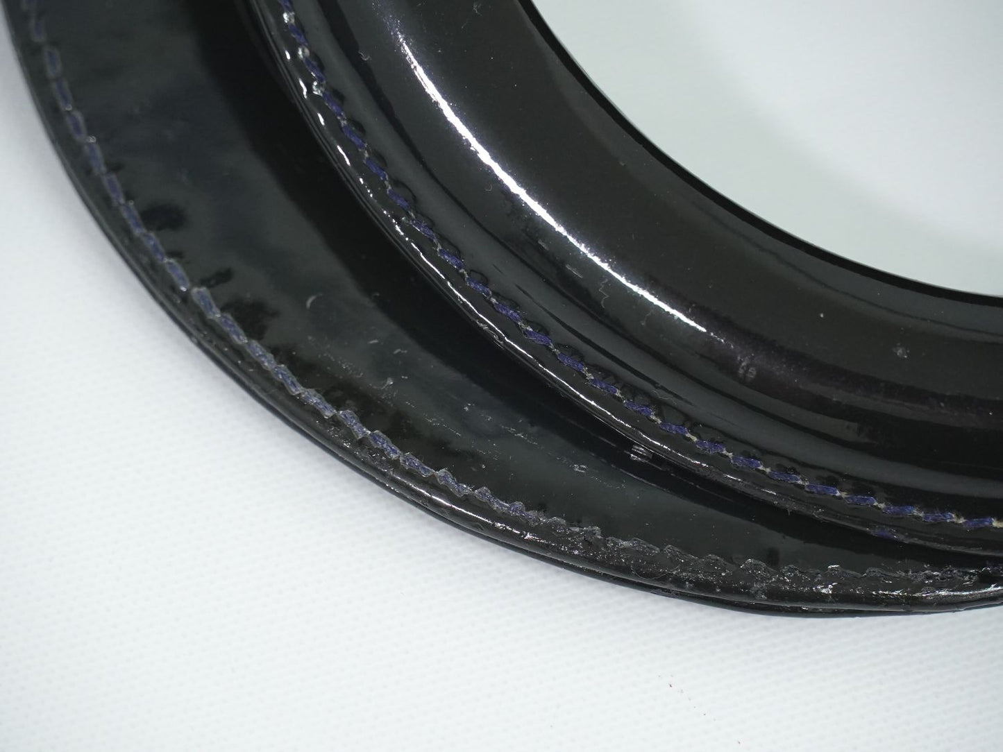 Christian Dior レディディオール 2WAY ショルダーバッグ ネイビー