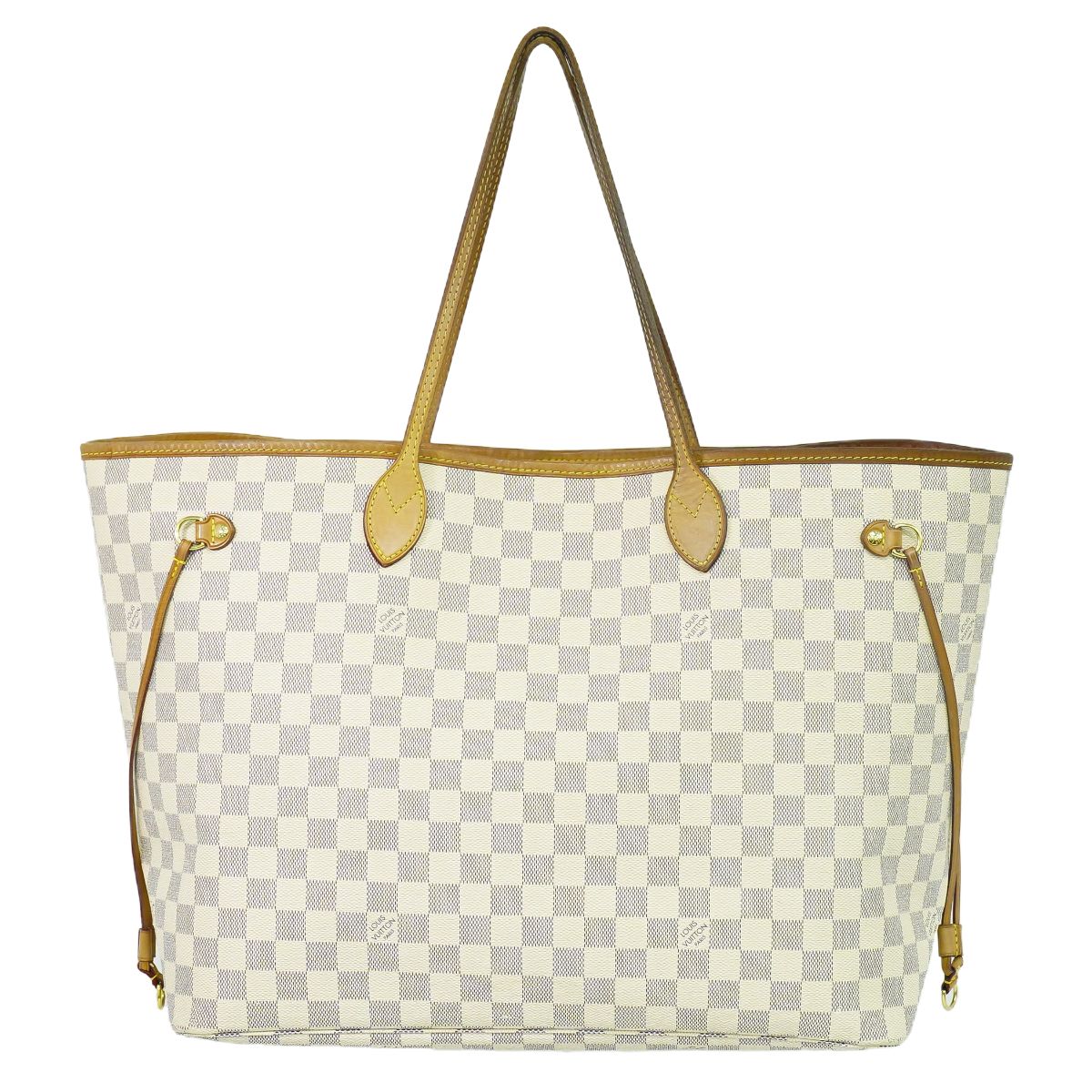 LOUIS VUITTON 新型 ネヴァーフル GM ダミエ アズール トートバッグ N41360