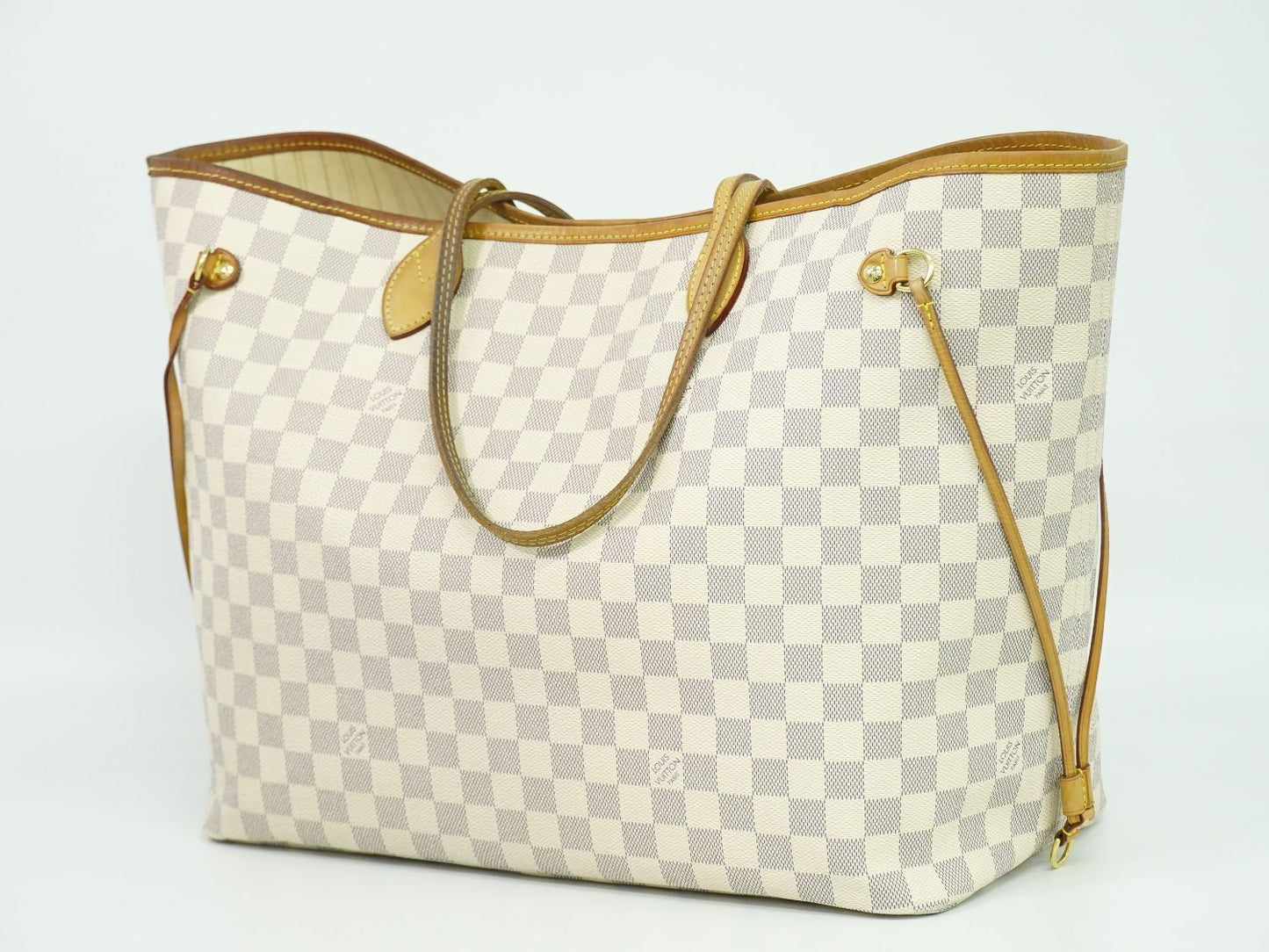 LOUIS VUITTON 新型 ネヴァーフル GM ダミエ アズール トートバッグ N41360