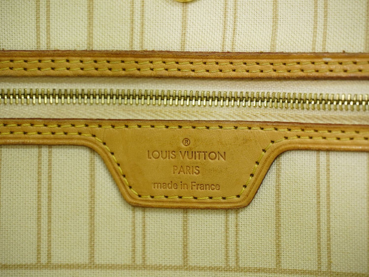 LOUIS VUITTON 新型 ネヴァーフル GM ダミエ アズール トートバッグ N41360