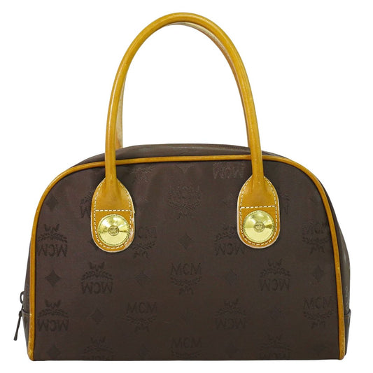 MCM ヴィセトス ハンドバッグ ブラウン