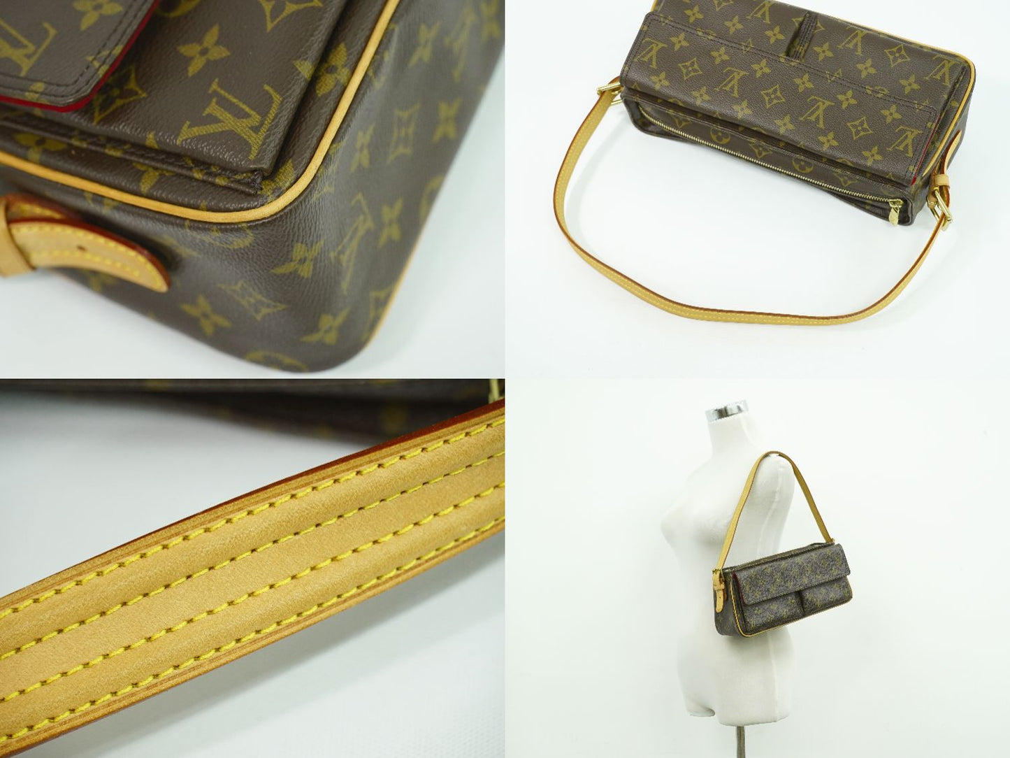 LOUIS VUITTON ヴィバ シテ MM モノグラム ショルダーバッグ M51164