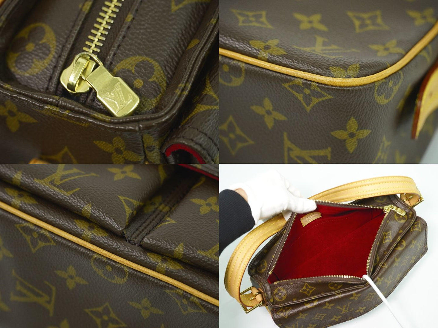 LOUIS VUITTON ヴィバ シテ MM モノグラム ショルダーバッグ M51164