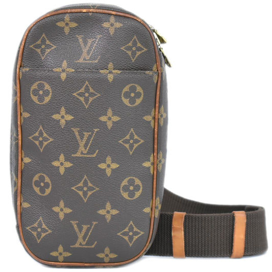 LOUIS VUITTON ポシェットガンジュ モノグラム ボディバッグ M51870