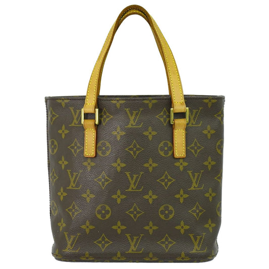 LOUIS VUITTON ヴァヴァン PM モノグラム ハンドバッグ ブラウン M51172