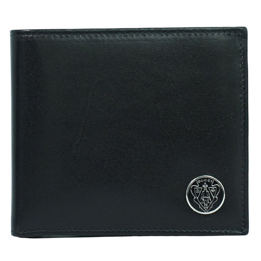 GUCCI クレスト 折財布 ブラック 181659