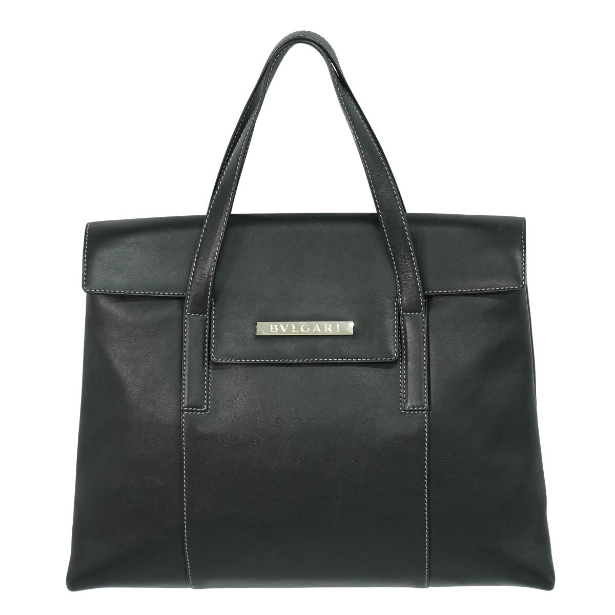 BVLGARI ハンドバッグ ブラック – BRAND BOX by HIRAKOBA