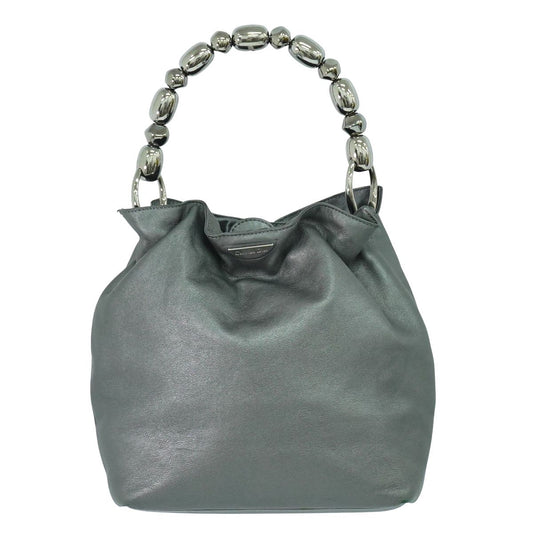Christian Dior マリスパール ハンドバッグ グレー