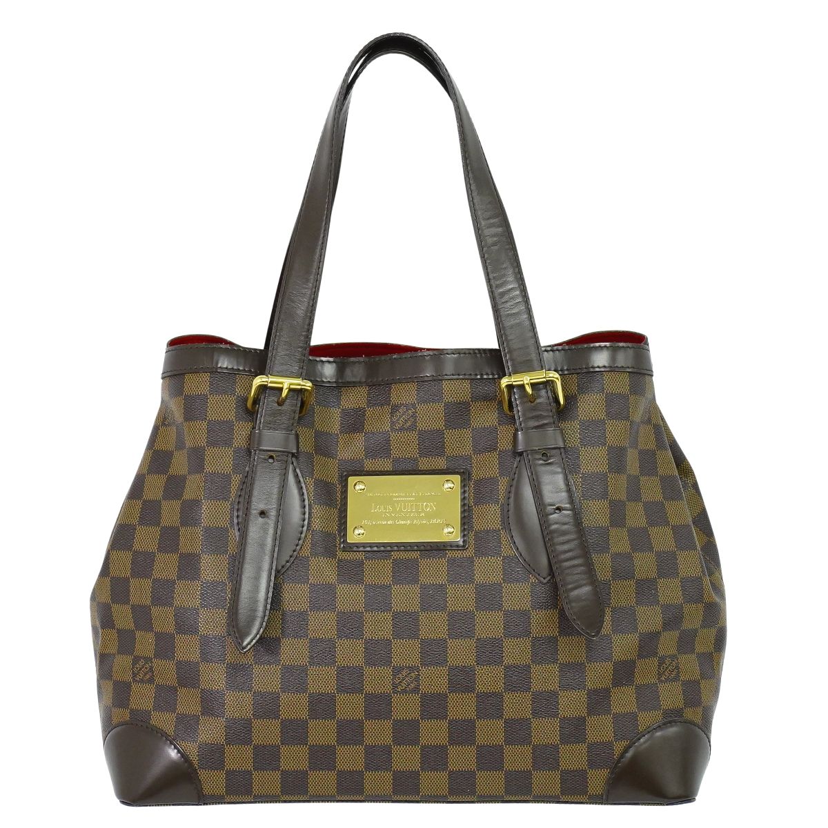 LOUIS VUITTON ハムステッド MM ダミエ エベヌ トートバッグ N51204
