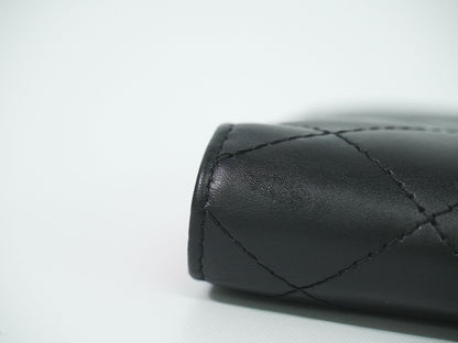 CHANEL カンボンライン 長財布 ブラック