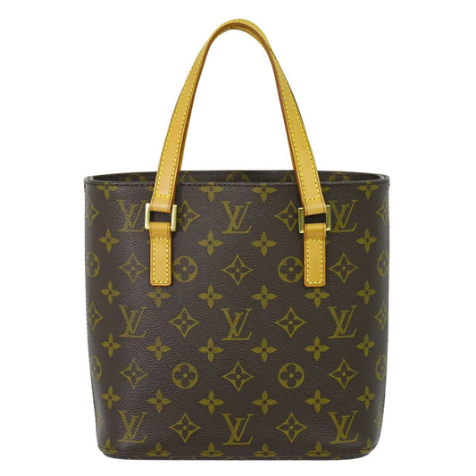 LOUIS VUITTON ヴァヴァン PM モノグラム ハンドバッグ ブラウン M51172