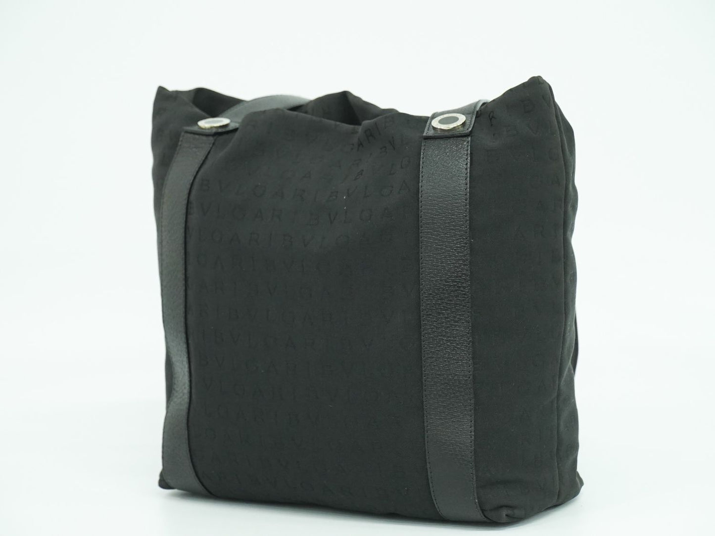 BVLGARI ロゴマニア ショルダーバッグ ブラック