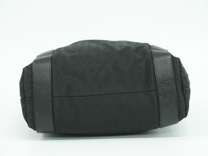 BVLGARI ロゴマニア ショルダーバッグ ブラック